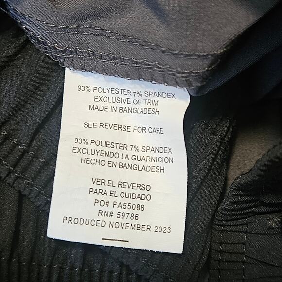 Leg3nd Athletic Gym Shorts M Gray‎ Drawstring Zip Pockets Stretch - Picture 10 of 11